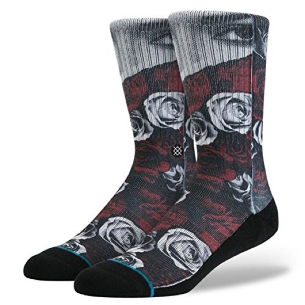 Stance Blue Collection Blocked Men’s Socks NEW Size Large